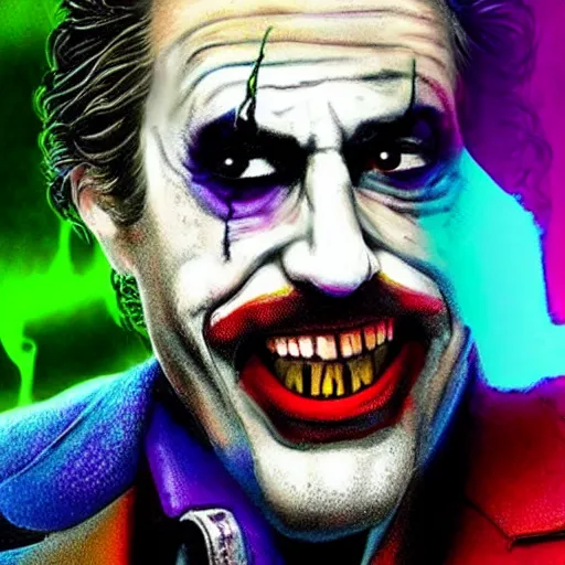 Image similar to Jeffrey Dean Morgan as The Joker