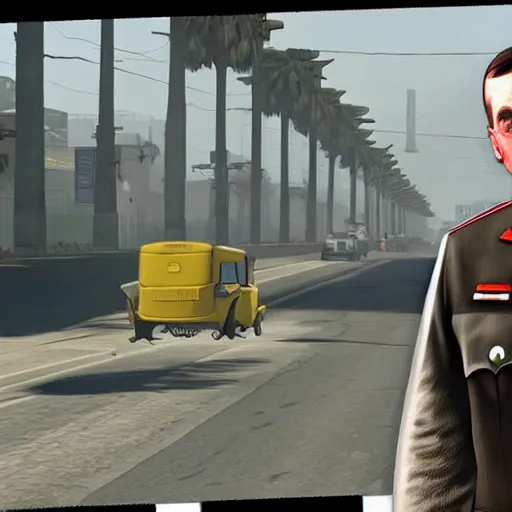 Image similar to adolf hitler in gta v,