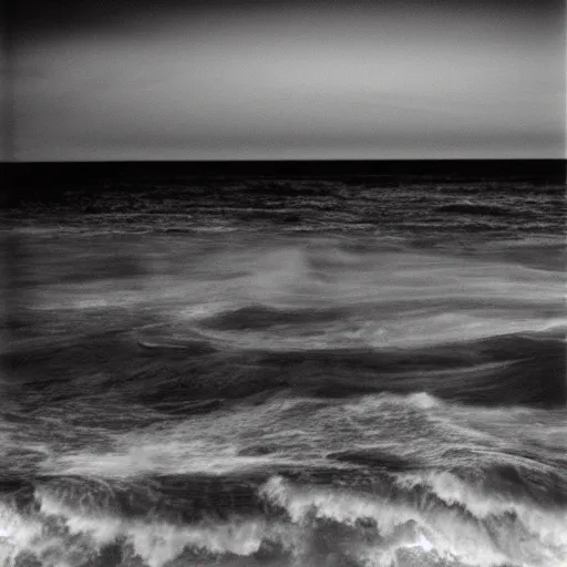 Image similar to Pretty waves at night by Lucien Clergue