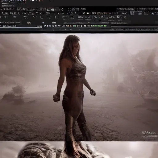 Image similar to full body pose, hyperrealistic photograph of a beautiful girl, artist, dim volumetric lighting, 8 k, octane beautifully detailed render, extremely hyper detailed, intricate, epic composition, cinematic lighting, masterpiece, trending on artstation, very very detailed, stunning, hdr, smooth, sharp focus, high resolution, award, winning photo, dslr, 5 0 mm