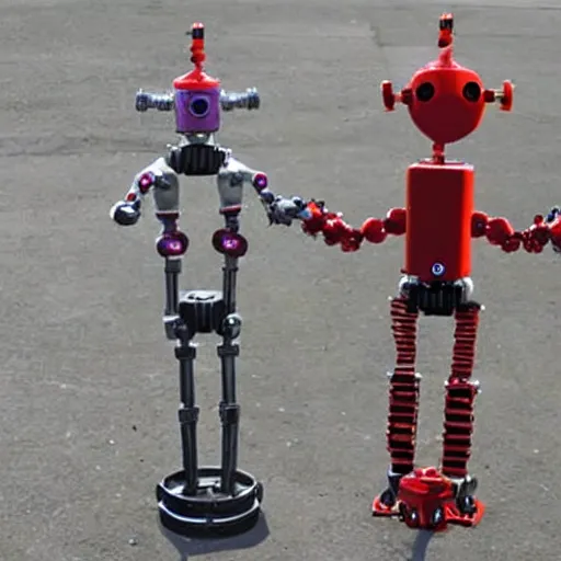Image similar to robot jugglers