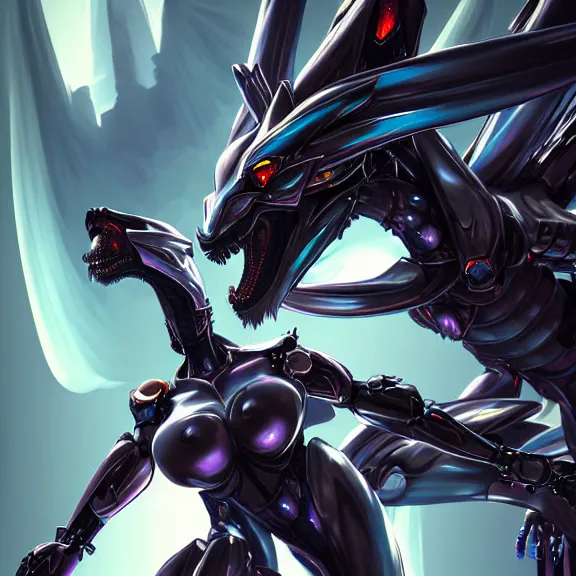 Image similar to detailed maw shot of a gigantic elegant beautiful stunning hot anthropomorphic robot mecha female dragon, swallowing a tiny human, with sleek silver metal armor and cat ears, OLED visor over eyes, the human being dragon food, food pov, prey pov, micro pov, vore, digital art, mawshot, dragon vore, furry art, high quality, 8k 3D realistic, macro art, micro art, Furaffinity, Deviantart, Eka's Portal, G6