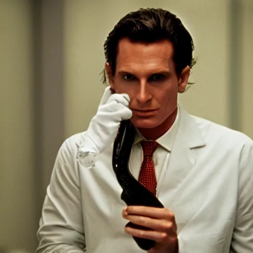 Image similar to patrick bateman