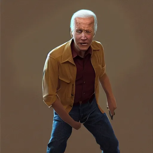 Image similar to hyperrealistic image of ace ventura disguised as joe biden, stunning 3 d render, inspired by istvan sandorfi & greg rutkowski & unreal engine, perfect symmetry, dim volumetric cinematic lighting, 8 k octane comprehensive render, extremely hyper - detailed, incredibly lifelike attributes, intricate, real flesh texture, masterpiece, artstation, stunning,