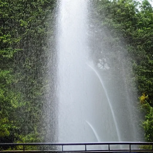 Image similar to water falling from the sky