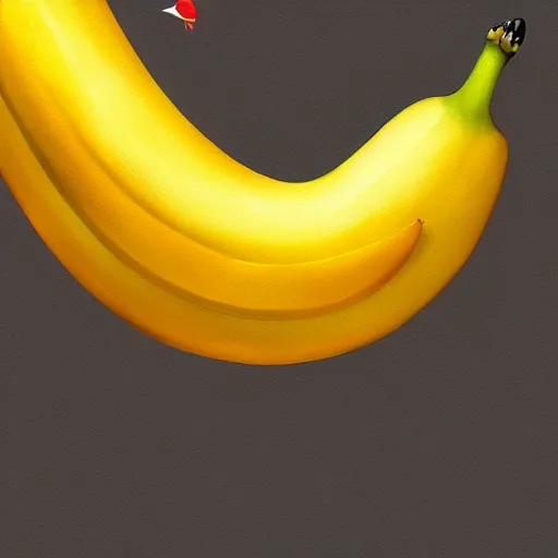 Prompt: goro fujita ilustration a real full juicy yellow bananas, painting by goro fujita, sharp focus, highly detailed, artstation