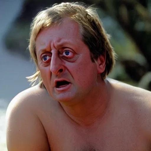 Image similar to eric bristow as alexander the great, crying salt tears for there are no more worlds left to conquer
