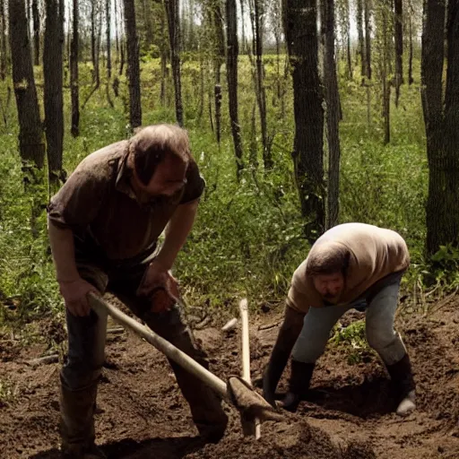 Prompt: lars von trier throw some slaves digging holes in there ala russians at chernobyl 2 0 2 2 1 0 2 4 x 1 0 2 4