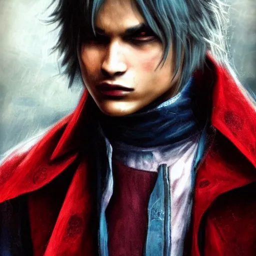 dante (devil may cry) drawn by canghai