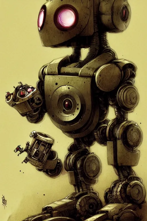 Image similar to robot by jean - baptiste monge