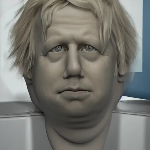 Prompt: boris johnson urinal, photorealistic, highly detailed 8 k