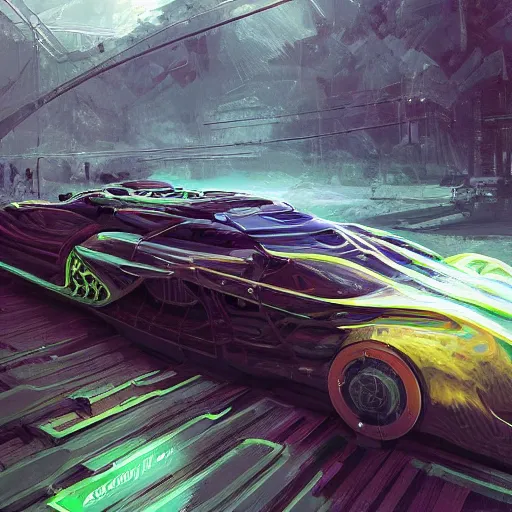 Image similar to solarpunk hovercar, clean energy, green technology, batoidea shape, sunny day, futurism, intricate, engines, glow, highly detailed, peaceful, utopia, bright, digital painting, artstation, concept art, smooth, sharp focus, epic landscape, art by akihiko yoshida and tim mcburnie and anato finnstark