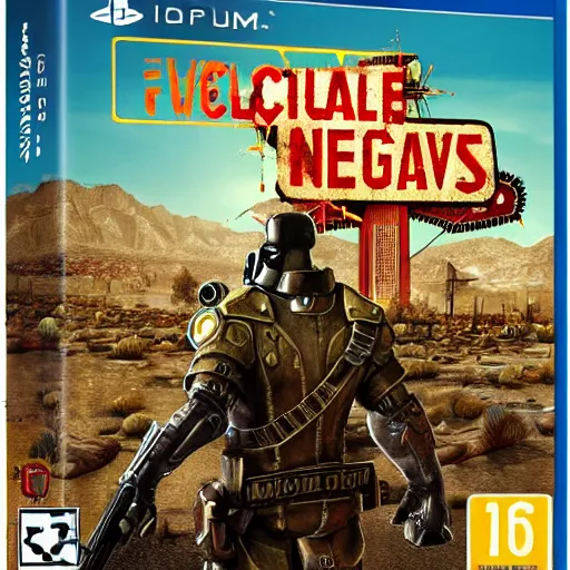 Image similar to fallout : new vegas 2 box art