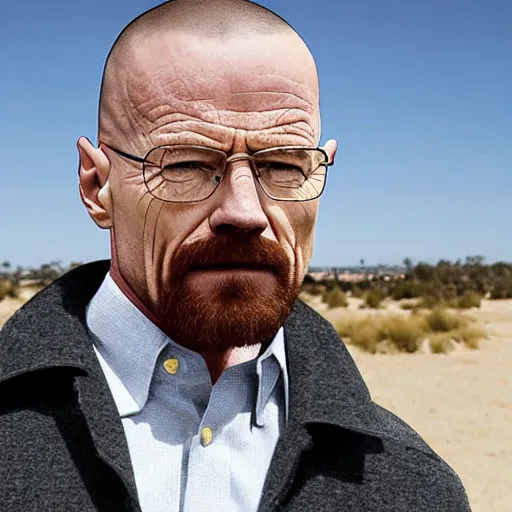 Image similar to walter white as gigachad