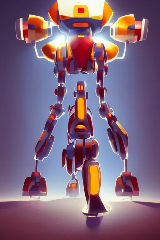 Image similar to metabots medabots medarotto medarot robot minimalist comics, behance hd by jesper ejsing, by rhads, makoto shinkai and lois van baarle, ilya kuvshinov, rossdraws global illumination ray tracing hdr radiating a glowing aura