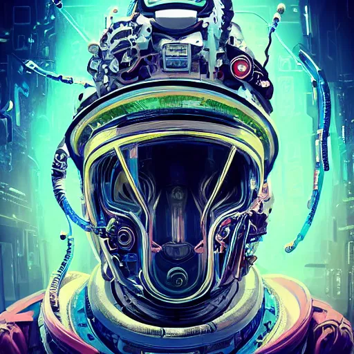 Image similar to portrait of a squid monster astronaut. full body portrait, intricate abstract. cyberpunk, intricate artwork. neon eyes, by Tooth Wu, wlop, beeple. octane render, trending on artstation, greg rutkowski very coherent symmetrical artwork. cinematic, hyper realism, high detail, octane render, 8k, minimalistic, hyperrealistic surrealism, award winning masterpiece with incredible details, a surreal vaporwave liminal space, highly detailed, trending on ArtStation