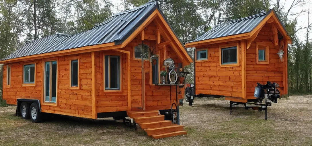 Image similar to byzantine tiny home