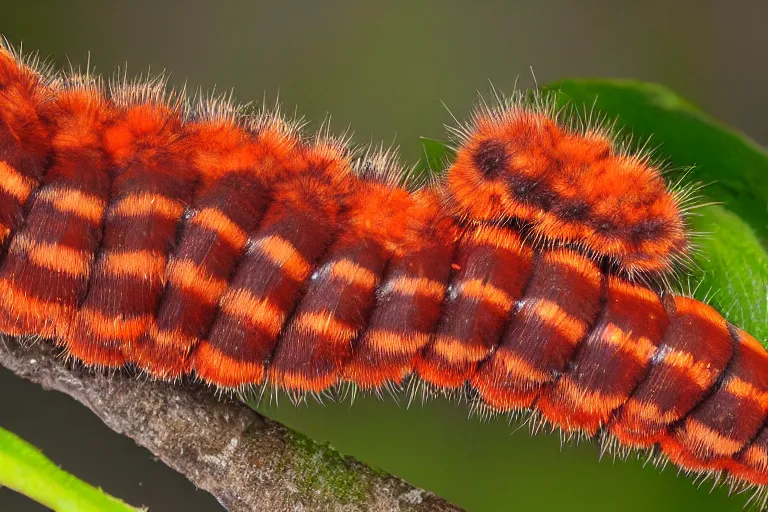 Image similar to hickory horned devil ( regal moth ) caterpillar award winning nature photography