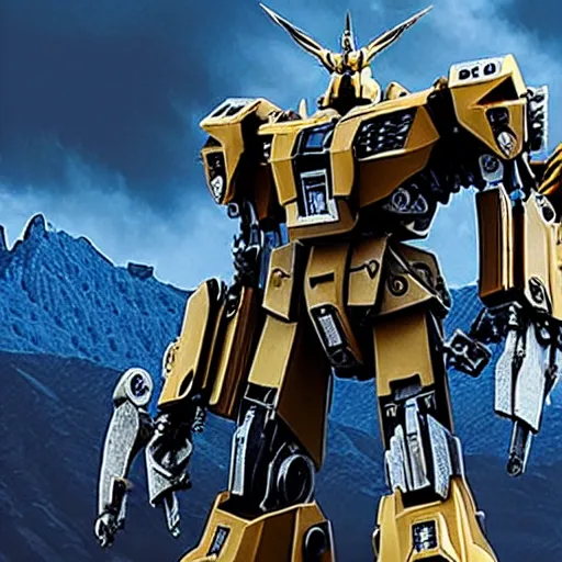 Image similar to transformers mecha from machine warrior 5 and movie transformers : the last knight