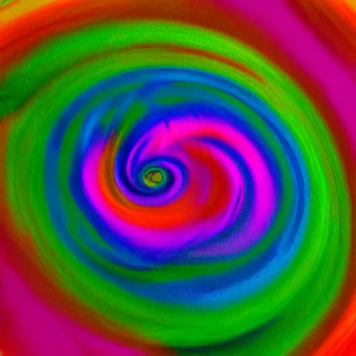 Image similar to swirling vortex of colored silk