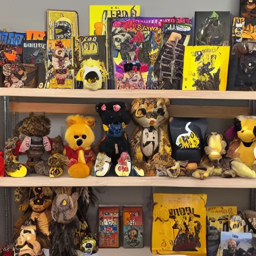 Image similar to yellowbear showing off his nft collection