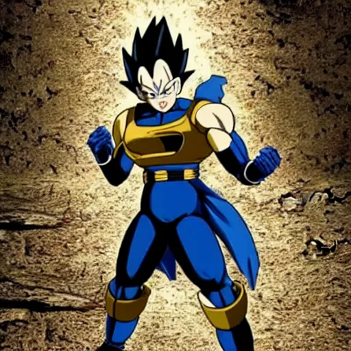 Image similar to photograph still of vegeta in blair witch project