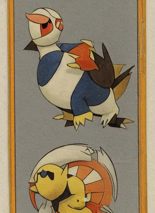 Prompt: a single pokemon card art from 1 7 8 0's award winning art
