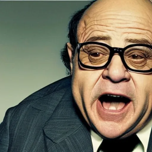 Prompt: still image of danny devito in breaking bad