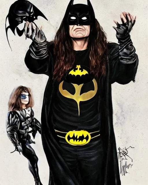 ozzy osbourne and batman