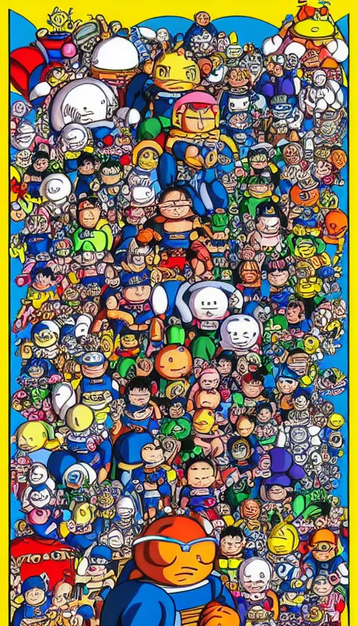 Image similar to techno artwork, by akira toriyama