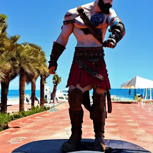 Image similar to kratos en chiclana 4 k relax