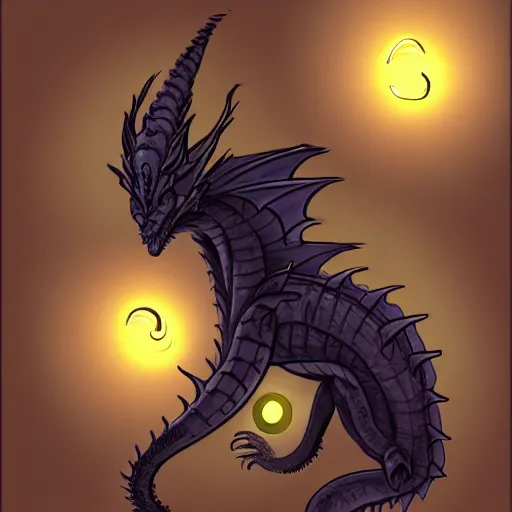 Image similar to Anthopomorphic dragon, lovecraftian horror, in the style of trevor henderson, dragon art, furaffinity, deviantart