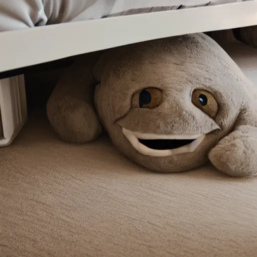 Prompt: monster under the bed