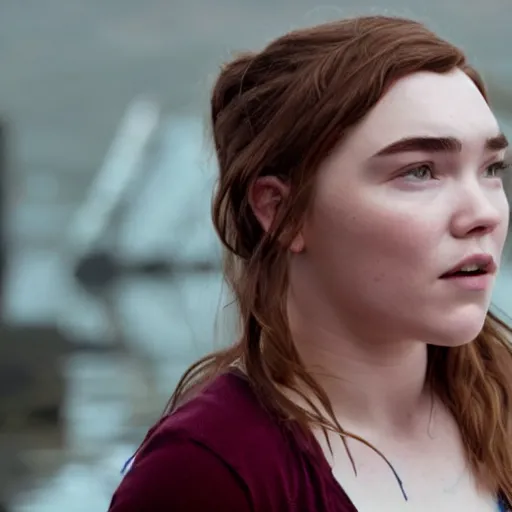 Prompt: florence pugh in life is strange