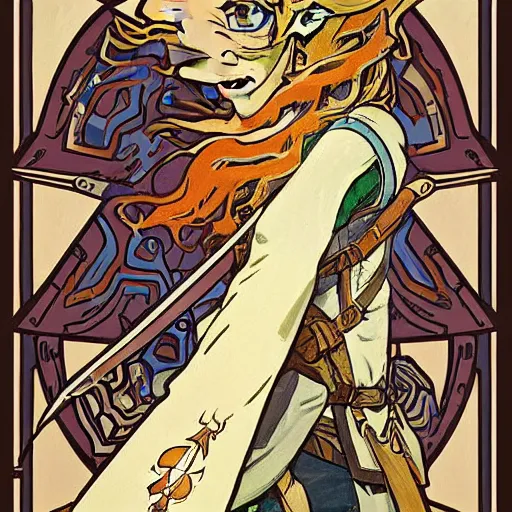 Danton Slip - The legend of Zelda Breath of the wild 2 - fanart