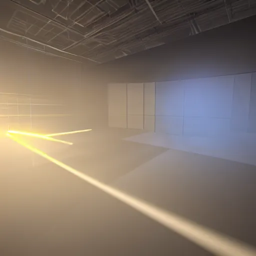 Image similar to volumetric lighting