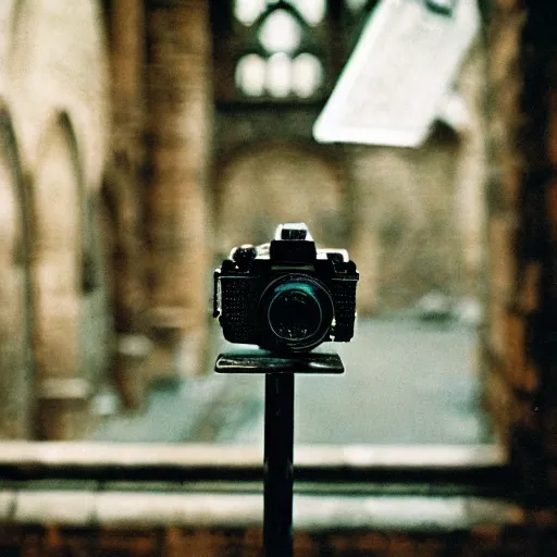 Prompt: a image of Harry potter capture on a Canon AE-1