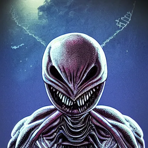 Image similar to alien monster