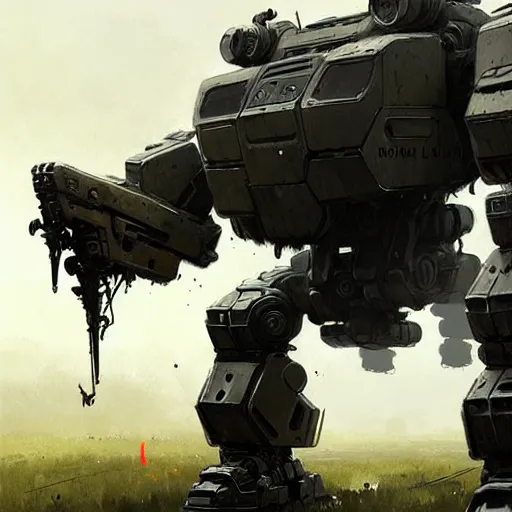 Image similar to fierce organic four legged mech, highly detailed, complex rendering, dramatic lighting, artstation, art by jakub rozalski