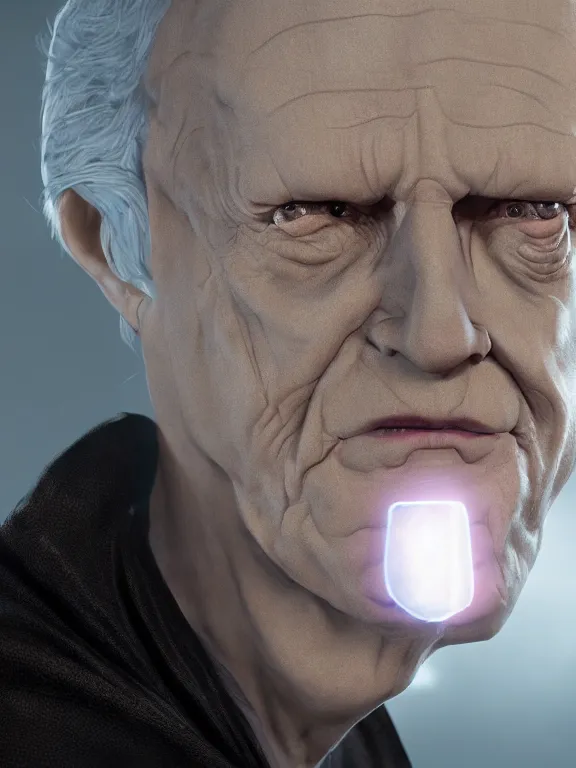 Prompt: portrait art of Palpatine but ginger, 8k ultra realistic , lens flare, atmosphere, glow, detailed, intricate, full of colour, cinematic lighting, trending on artstation, 4k, hyperrealistic, focused, extreme details, unreal engine 5, cinematic, masterpiece