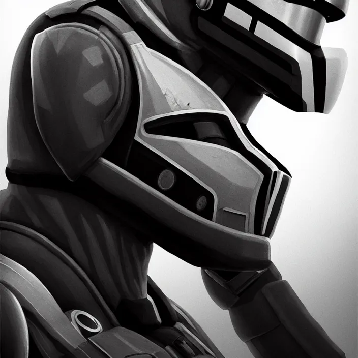 Prompt: cinematic bust portrait, captin falcon from f - zero, head and chest only, desaturated, thawan duchanee, masterpiece, trending on artstation, featured on pixiv, cinematic composition, dramatic pose, beautiful lighting, sharp, details, hyper - detailed, hd, 4 k