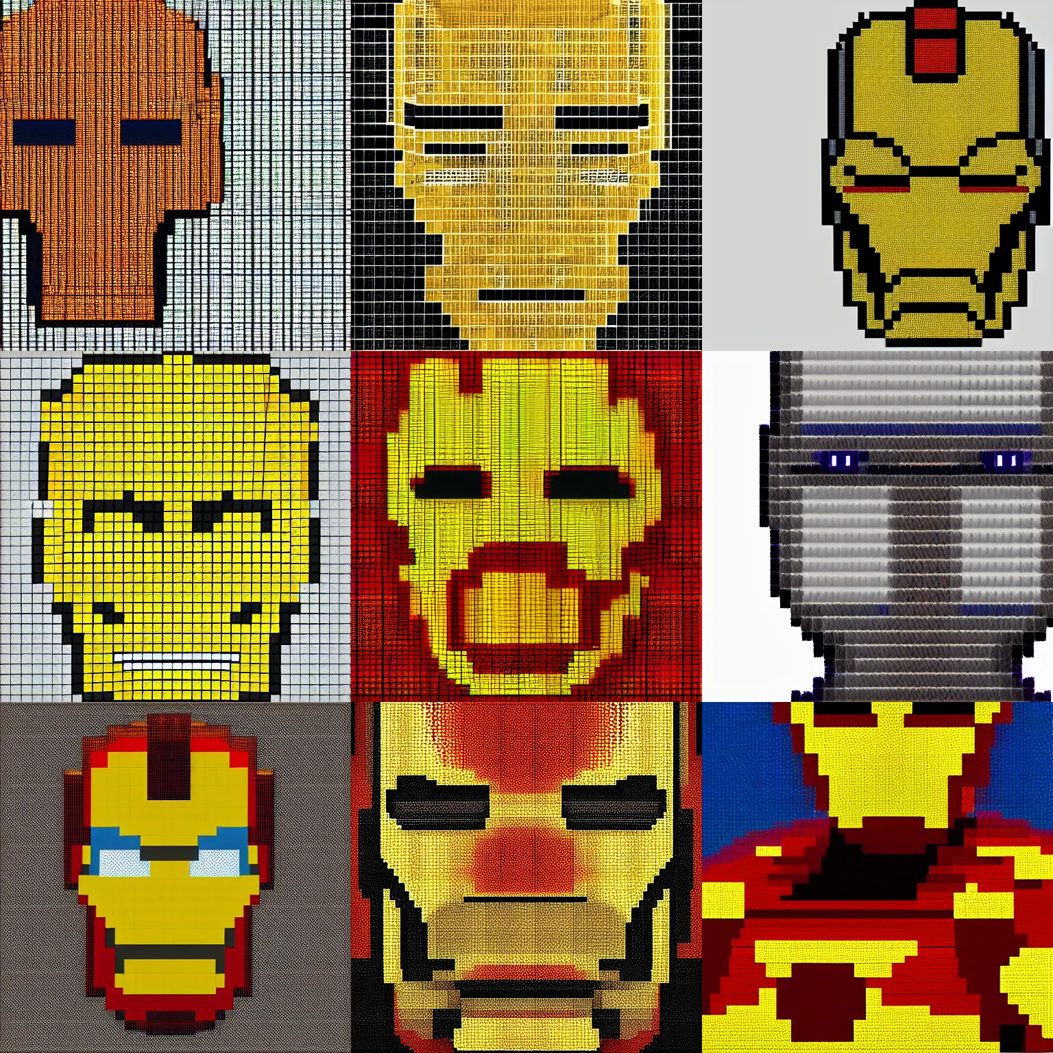 macro-shot-pixel-art-head-of-iron-man-pixel-art-stable-diffusion