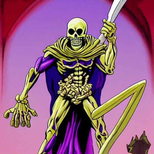 Image similar to skeletor