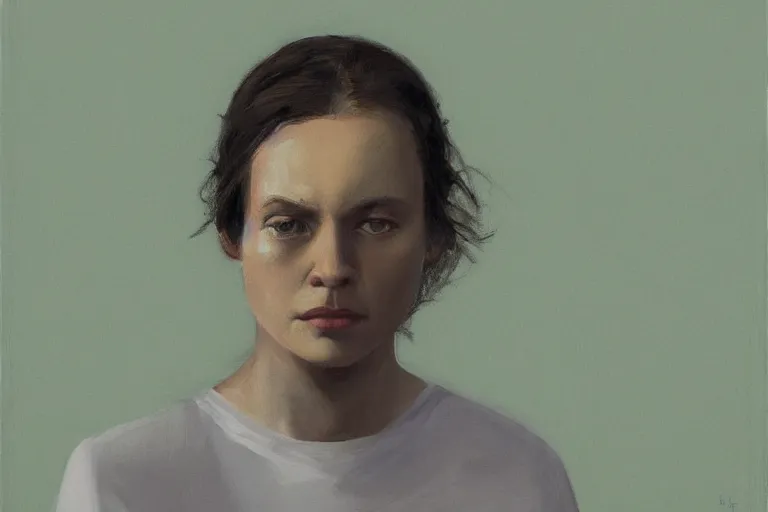 Image similar to woman portrait artwork by tim eitel