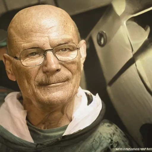 Image similar to walter white as a touhou character