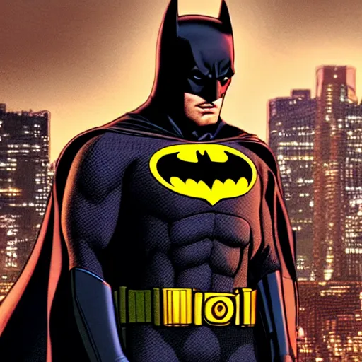 Image similar to Batman wearing an iron suit 4K quality