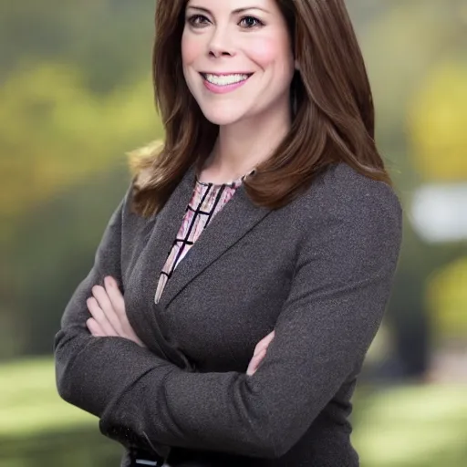 Image similar to a photo of erin burnett.