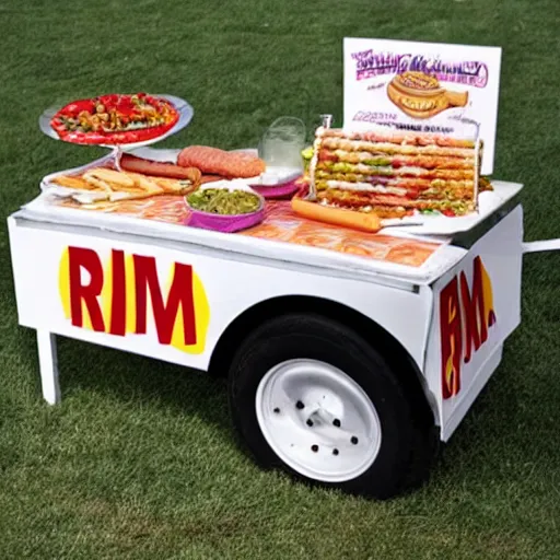 Image similar to mike ehrmantraut hot dog cart