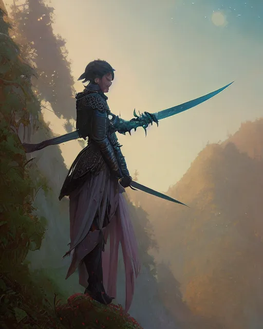 Image similar to highly detailed vfx portrait of a fantasy maigc knight, stephen bliss, unreal engine, greg rutkowski, loish, rhads, beeple, makoto shinkai and lois van baarle, ilya kuvshinov, rossdraws, tom bagshaw, alphonse mucha, global illumination, detailed and intricate environment