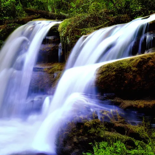 Image similar to spectacular waterfalls, winning award photo. canon rf 8 5 mm, 4 k. very detailed, unreal engine